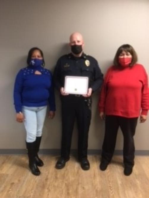 CMAV Community Service Certificate