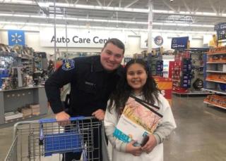 Shop with a Cop (Officer Shear)