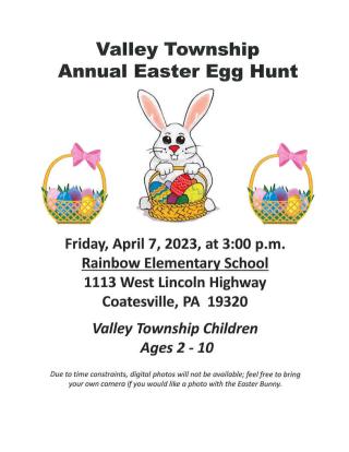 Valley Township Annual Easter Egg Hunt