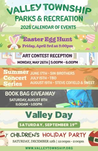 Parks & Recreation 2026 calendar of events