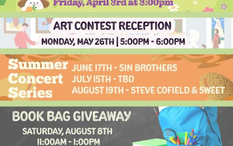 Parks & Recreation 2026 calendar of events