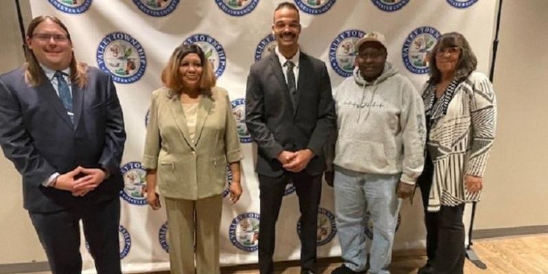 Valley Township Board of Supervisors welcome our newest police officer Anthony Stevenson Valley Township Board of Supervisors welcome our newest police officer Anthony Stevenson